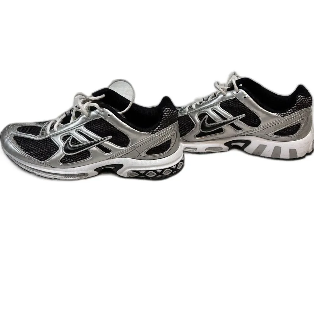 Vintage 2004 Nike Air Defuse Black Metallic Silver Men’s 10
